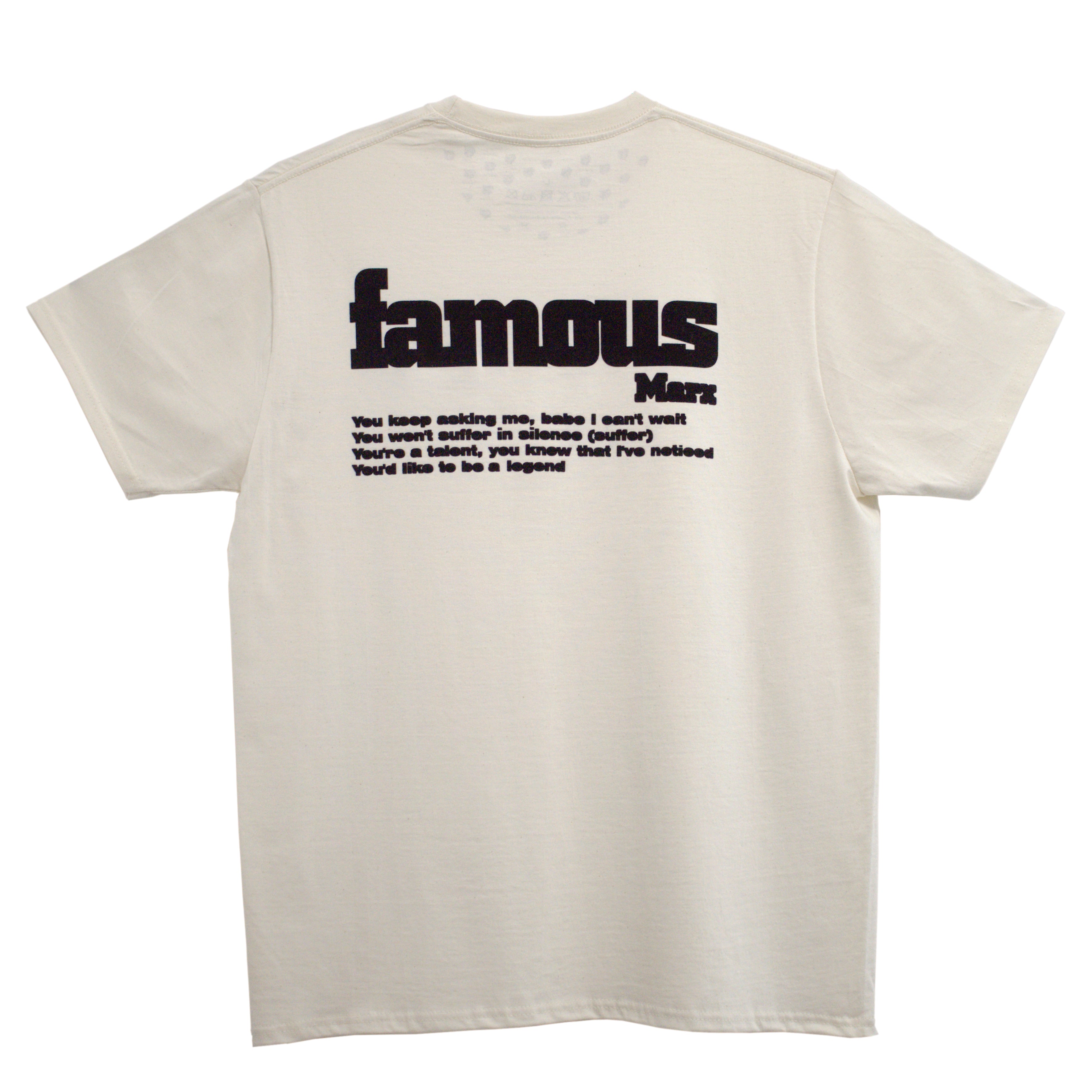 T-shirt a Manica Corta da Uomo in Cotone - Famous Marx