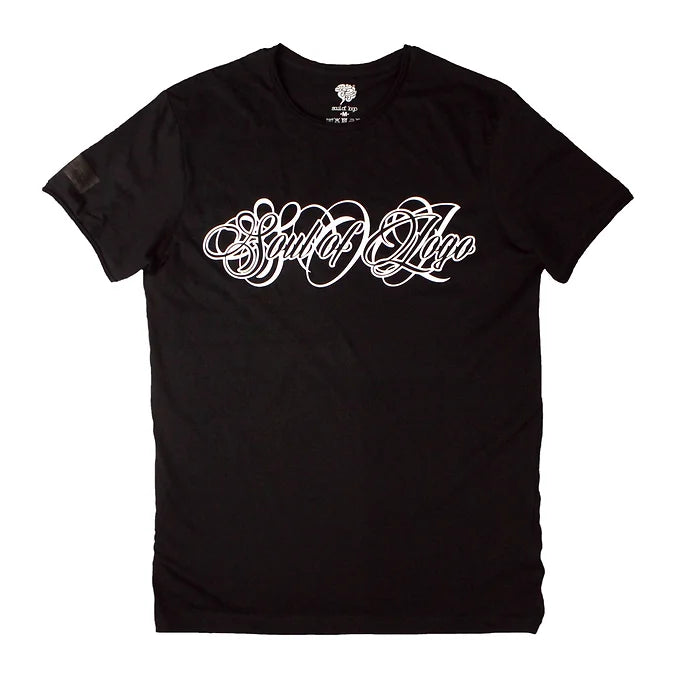 T-shirt a Manica Corta da Uomo in Cotone - Soul Of Logo Lumino