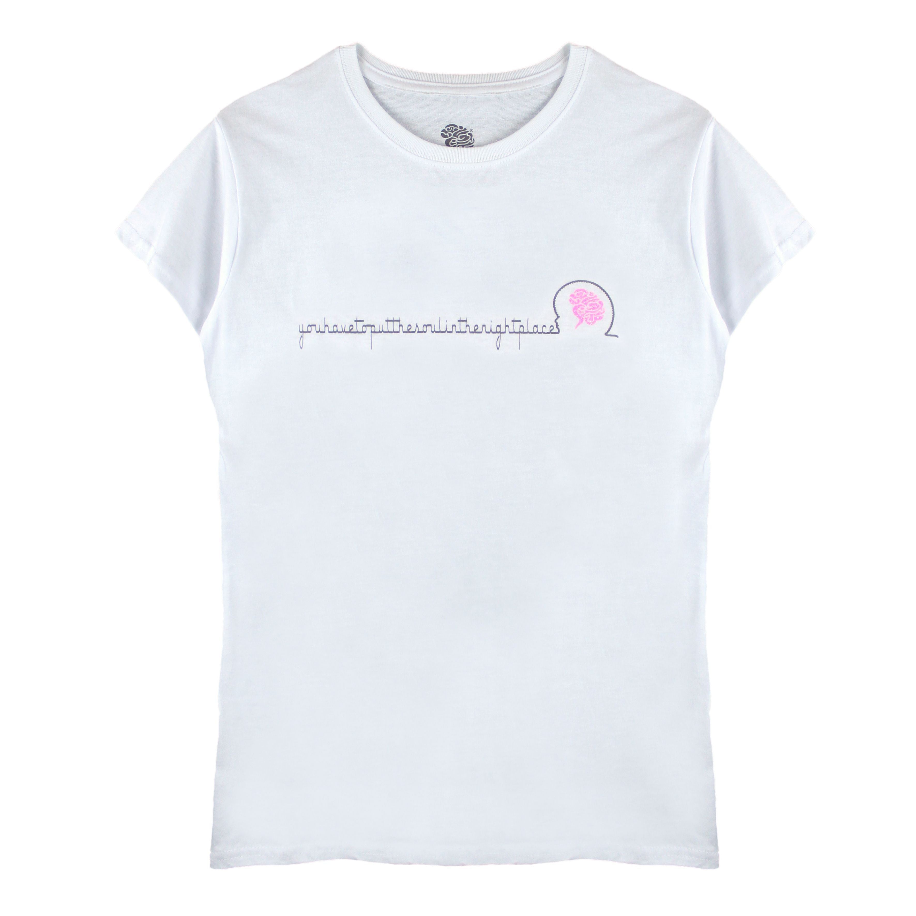 T-shirt a Manica Corta da Donna in Cotone - Scritta & Logo